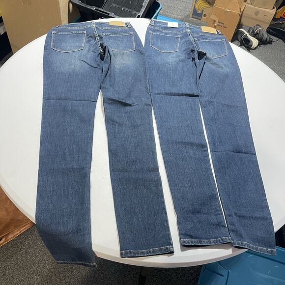 Lot of 2 American Tall Jeans Women's 29x35 Sarah Mid Rise Skinny - Picture 5 of 10